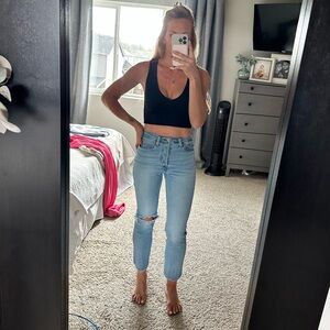 Levi Wedgie Straight Jeans